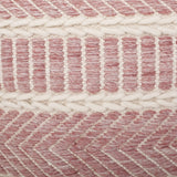 Boho Hand Woven Boho Fabric Cube Pouf - NH906213