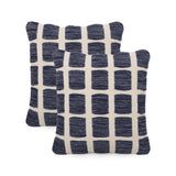 Hand Loomed Boho Throw Pillow - NH356213