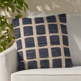 Hand Loomed Boho Throw Pillow - NH356213