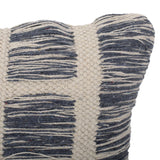 Hand Loomed Boho Throw Pillow - NH166213