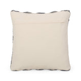 Hand Loomed Boho Throw Pillow - NH166213