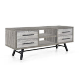 Mid-Century Modern TV Stand with Storage - NH422313