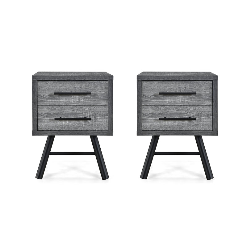 Mid-Century Modern Nightstands (Set of 2) - NH432313