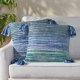 Boho Woven Throw Pillow - NH205213