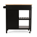 Contemporary Kitchen Cart with Wheels - NH643313