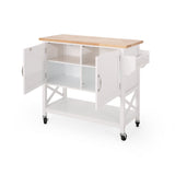 Farmhouse Kitchen Cart with Wheels - NH343213