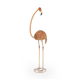 Outdoor Flamingo Garden Art Decor (Set of 2) - NH677213