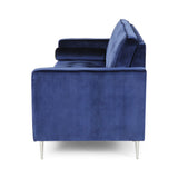 Modern Glam Tufted Velvet 3 Seater Sofa - NH964113