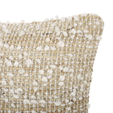 Hand-Woven Boho Throw Pillow - NH260213