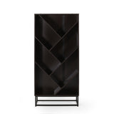 Modern Industrial 6 Shelf V Bookcase - NH206413