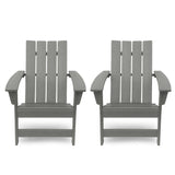 Outdoor Contemporary Adirondack Chair (Set of 2) - NH936213