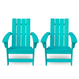 Outdoor Contemporary Adirondack Chair (Set of 2) - NH936213