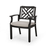 Outdoor Aluminum 7 Piece Dining Set - NH900413