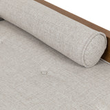 Mid-Century Modern Fabric Chaise Sectional - NH553213
