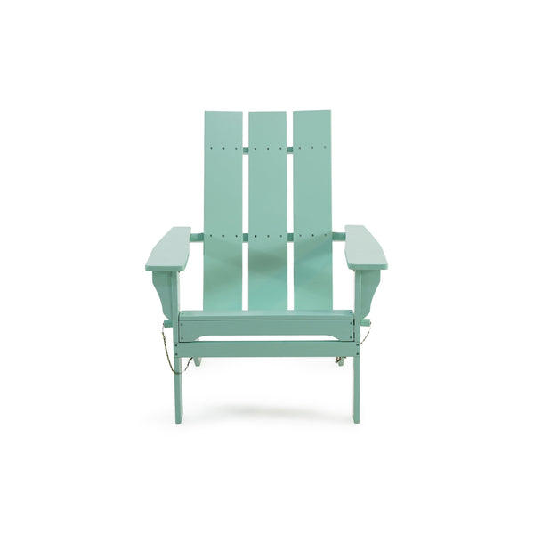 Outdoor Contemporary Acacia Wood Foldable Adirondack Chair - NH846213