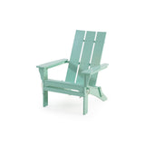 Outdoor Contemporary Acacia Wood Foldable Adirondack Chair - NH846213