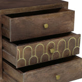 Contemporary Wooden Night Stand - NH127213