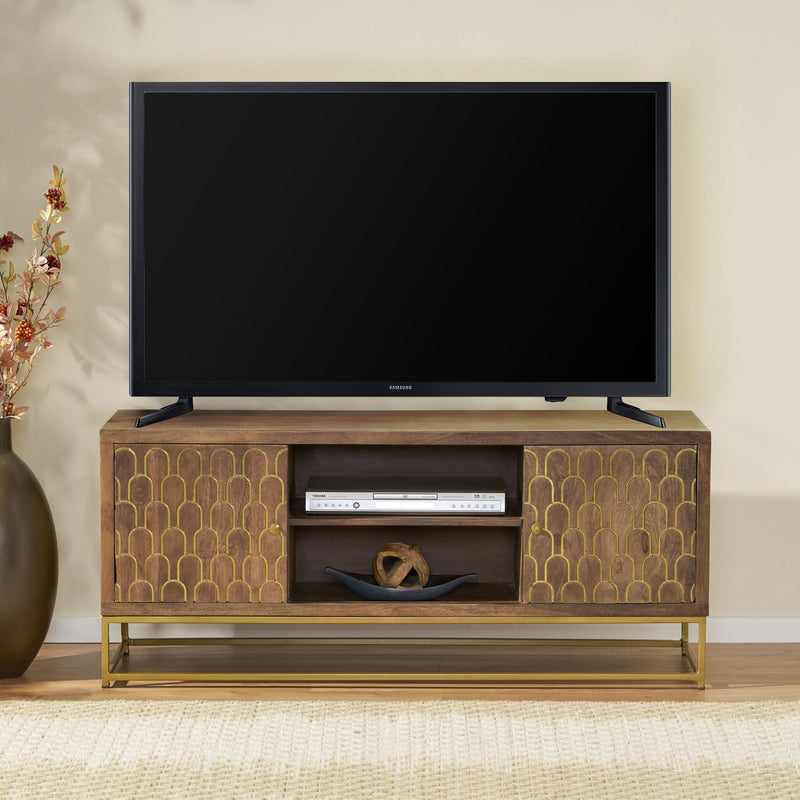 Contemporary Wooden TV Stand - NH227213