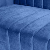 Channel Stitch Velvet Settee - NH457213