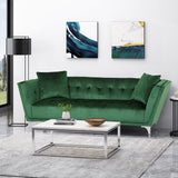 Modern Glam 3 Seater Velvet Sofa - NH932313