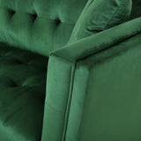 Modern Glam 3 Seater Velvet Sofa - NH932313