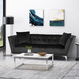 Modern Glam 3 Seater Velvet Sofa - NH932313