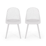 Outdoor Modern Dining Chair (Set of 2) - NH674213