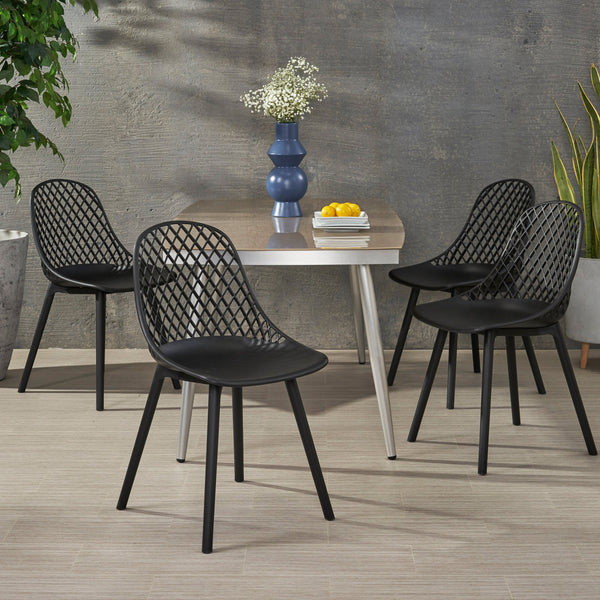 Outdoor Modern Dining Chair (Set of 4) - NH974213