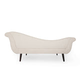 Contemporary Chaise Lounge with Scroll Arms - NH789213