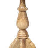 Handcrafted Boho Mango Wood End Table (Set of 2) - NH706313