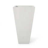 Outdoor Modern Cast Stone Planters (Set of 2) - NH147413