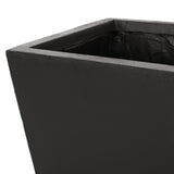 Outdoor Modern Cast Stone Planters (Set of 2) - NH147413