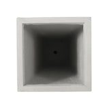 Outdoor Modern Cast Stone Planters (Set of 2) - NH147413