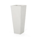 Outdoor Modern Cast Stone Planters (Set of 2) - NH147413