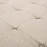 Contemporary Upholstered Round Ottoman - NH799213