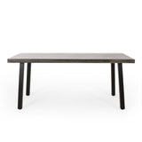 Outdoor Modern Industrial Aluminum Dining Table - NH940313