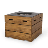 Outdoor 40,000 BTU Square Fire Pit - NH770413