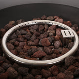 Outdoor 40,000 BTU Square Fire Pit - NH770413