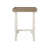 French Country Accent Table with Square Top - NH681313