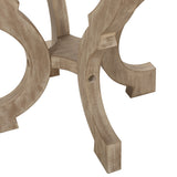 French Country Accent Table with Round Top - NH291313