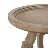 French Country Accent Table with Round Top - NH491313