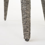 30-Inch Outdoor Wicker Barstool with Water Resistant Cushions - NH833003