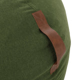 Contemporary Bean Bag with Vinyl Straps - NH112413
