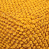 Boho Handcrafted Tufted Fabric Cube Pouf - NH202513
