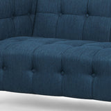 Mid-Century Modern Fabric Tufted Sectional Sofa Set - NH583413
