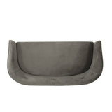 Modern Glam Tufted Velvet Loveseat - NH694413