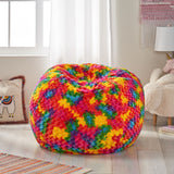 Modern Glam 3 Foot Tie-Dye Bean Bag - NH190313