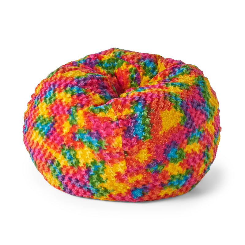 Modern Glam 3 Foot Tie-Dye Bean Bag - NH190313
