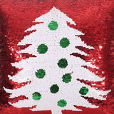Glam Sequin Christmas Throw Pillow Cover - NH587313
