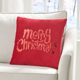 Glam Velvet Christmas Throw Pillow - NH608313